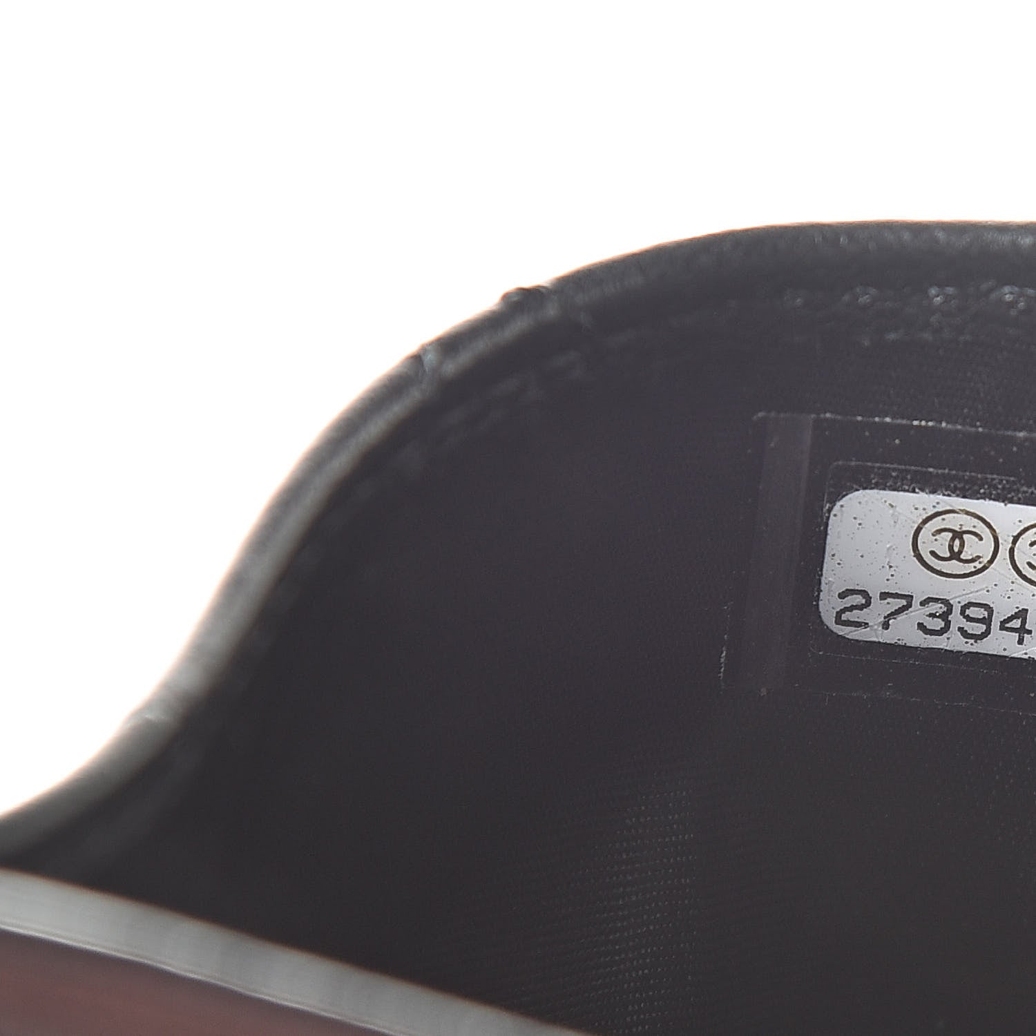 Chanel Lambskin Quilted Card Holder Black 8 of 9