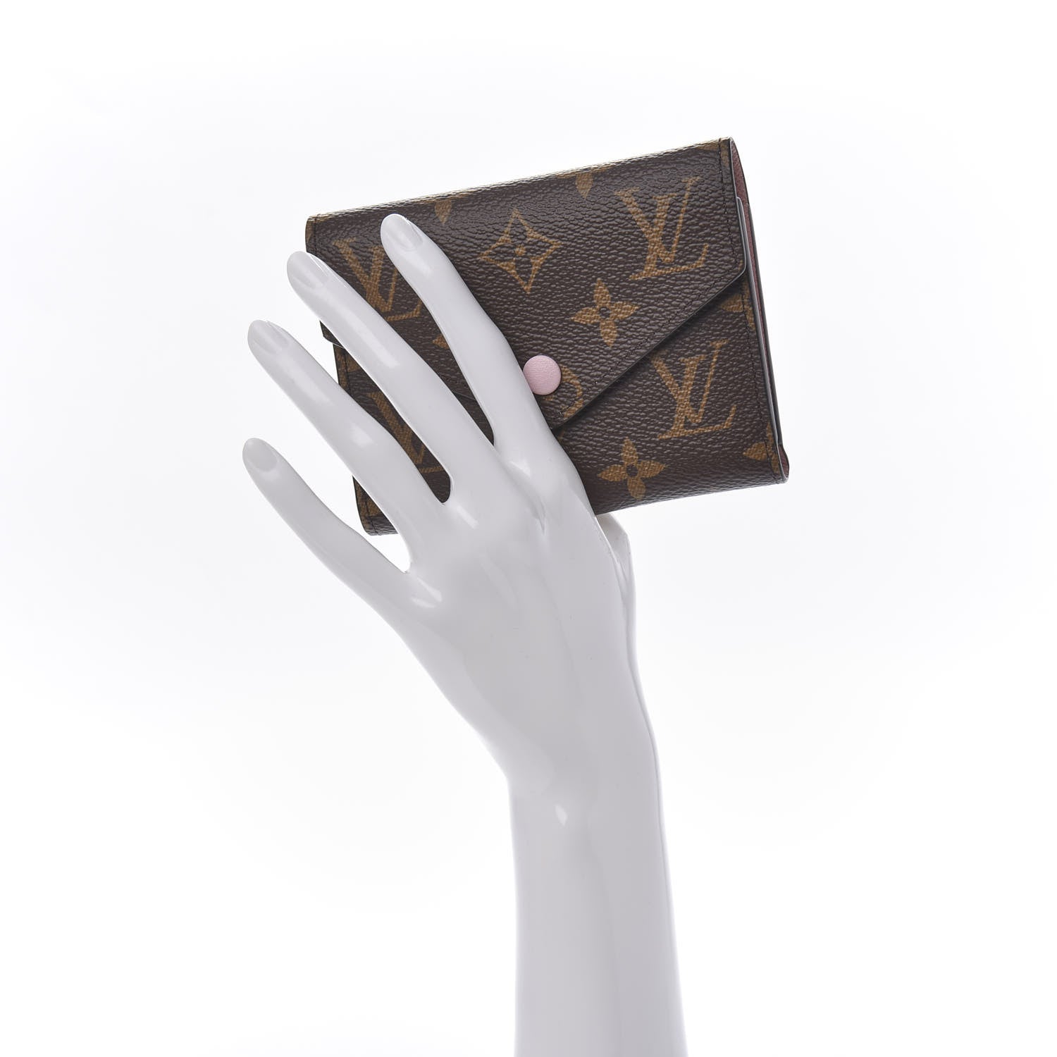Louis Vuitton Monogram Victorine Wallet Rose Ballerine 2 of 10