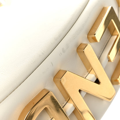 Fendi Vitello Grace Matte Small Fendigraphy Hobo Bag White Ice 11 of 11