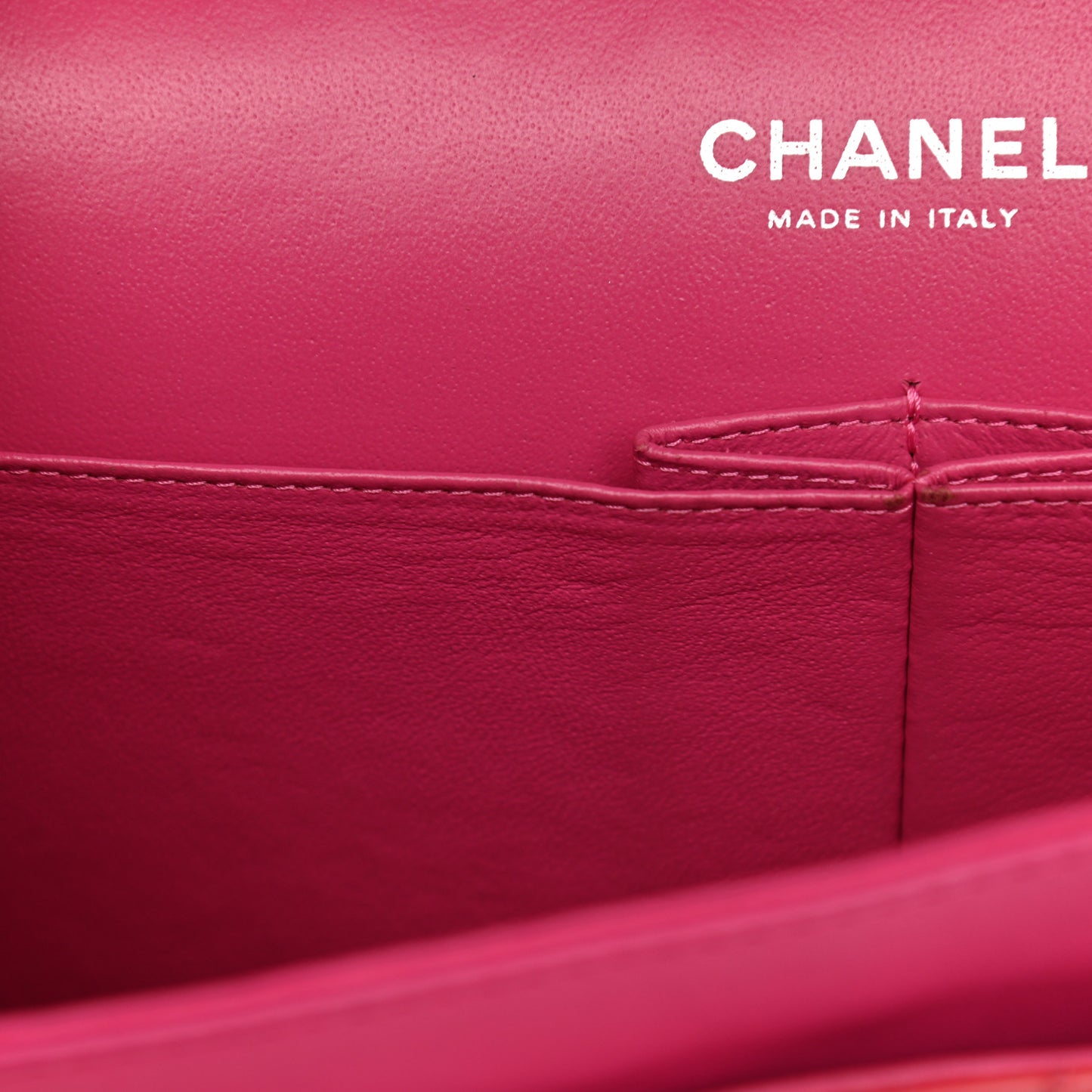 Patent Quilted Jumbo Double Flap Pink