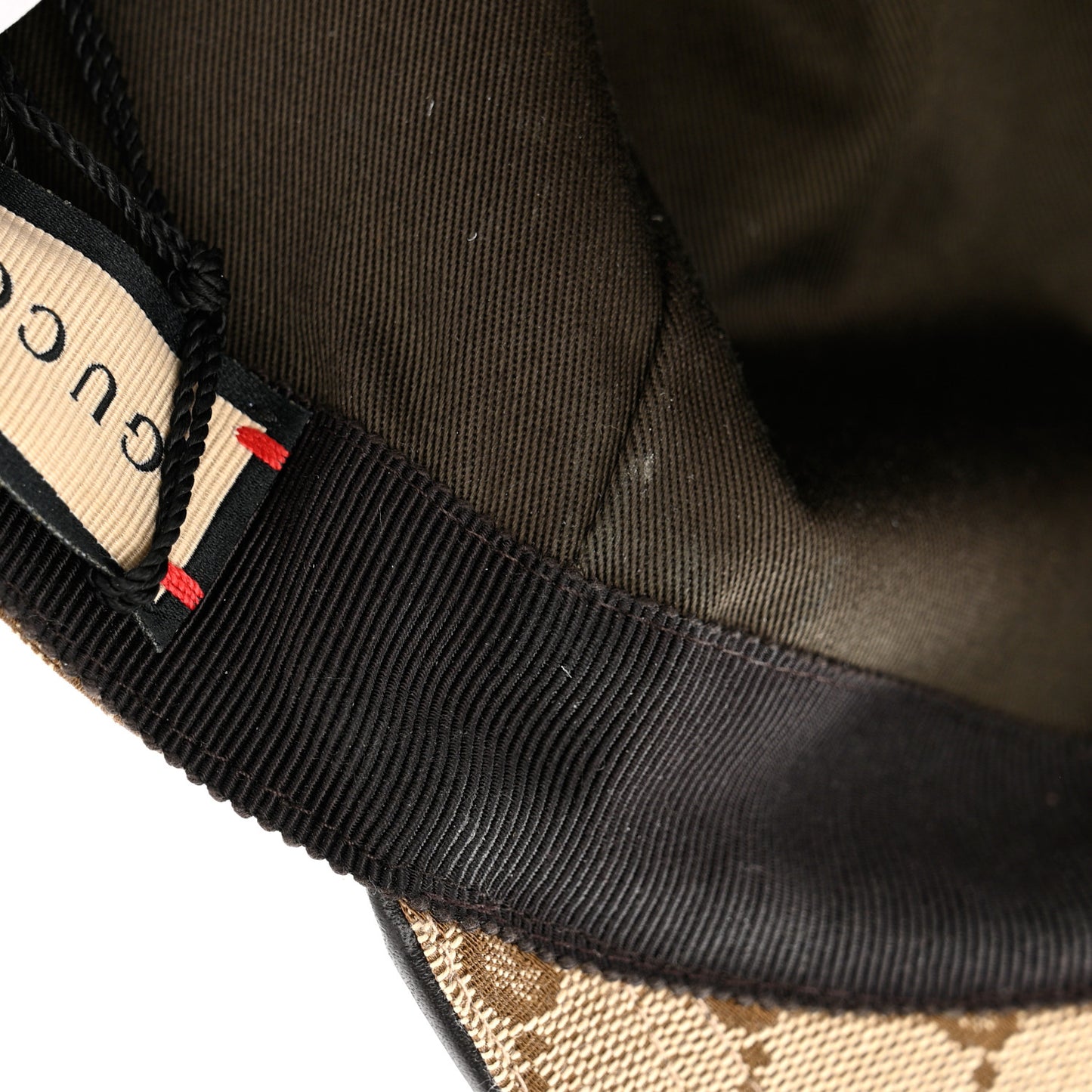 Monogram Web Baseball Hat XL Beige Cocoa