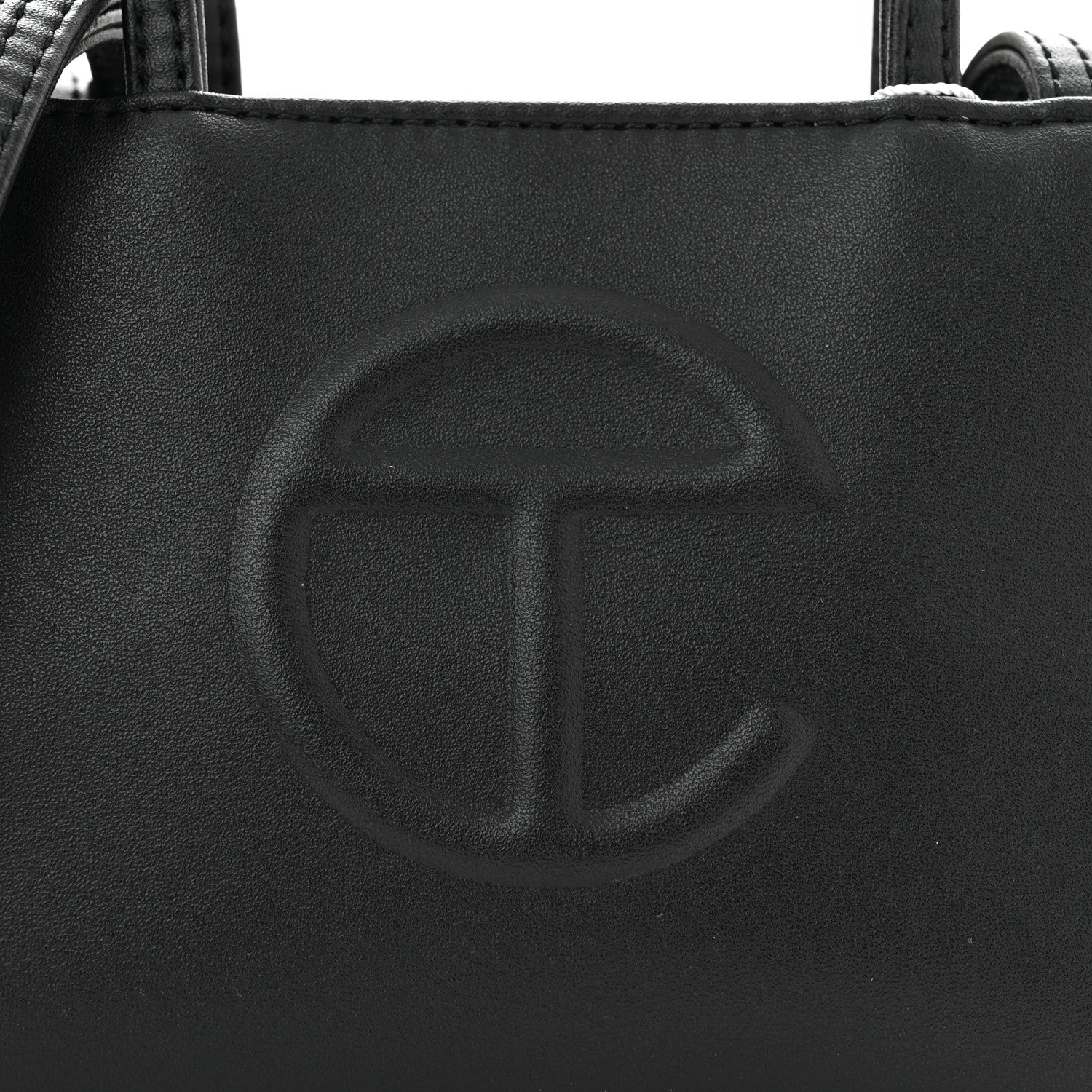 Telfar Vegan Leather Small Shopping Bag Black 8 of 11