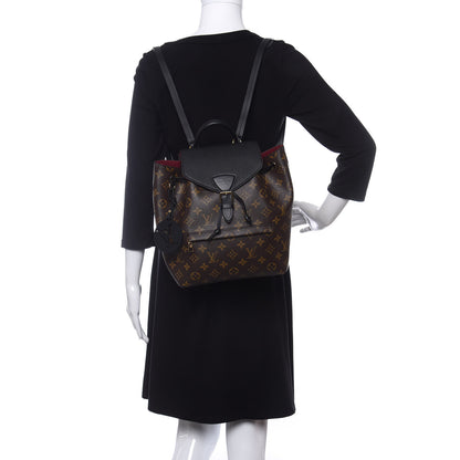 Louis Vuitton Monogram Montsouris PM Black 2 of 9