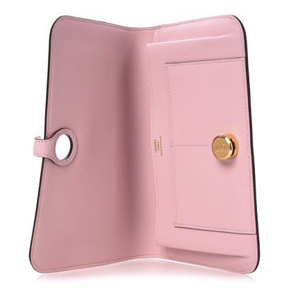 Hermes Swift Dogon Duo Wallet Rose Sakura 6 of 11