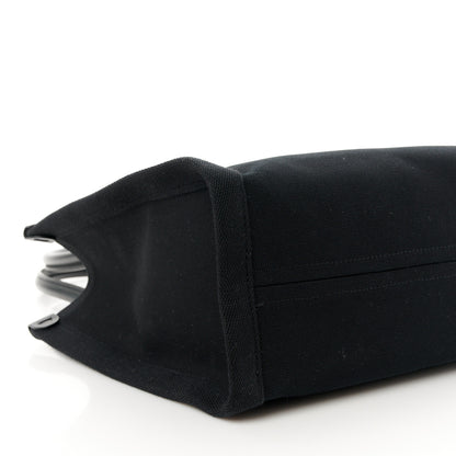 Christian Louboutin Canvas Nastroloubi Small Tote Black 8 of 9