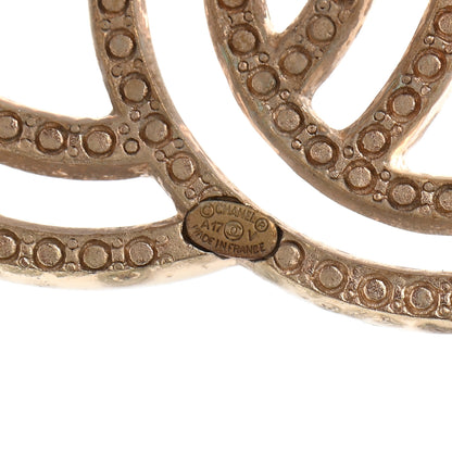 Chanel Crystal CC Brooch Gold 4 of 4