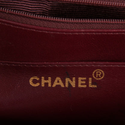 Chanel Lambskin Quilted XL Jumbo Single Flap Black 6 of 8