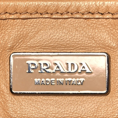 Prada Metallic Nappa Tote Gold 7 of 15