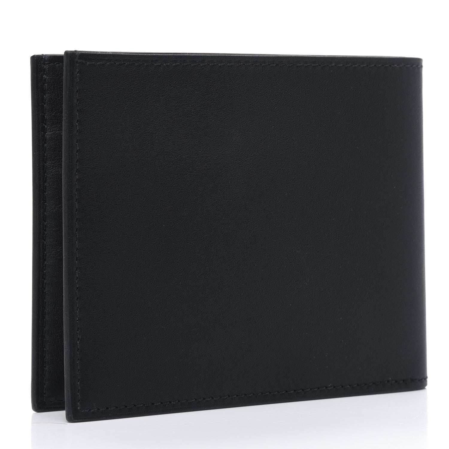 Hermes Swift Citizen Twill Compact Wallet Black 2 of 4