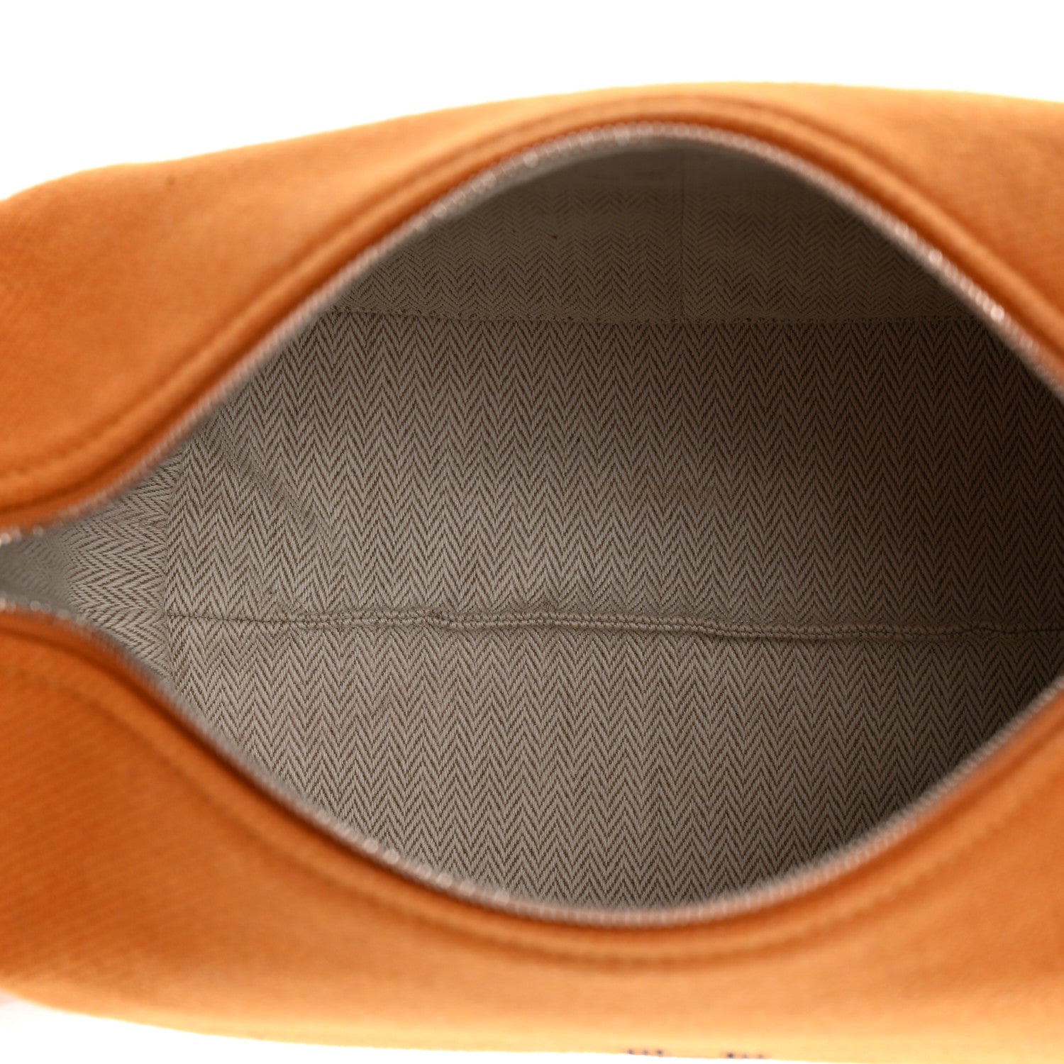 Hermes Canvas Small Bride-A-Brac Pouch Ochre 5 of 8