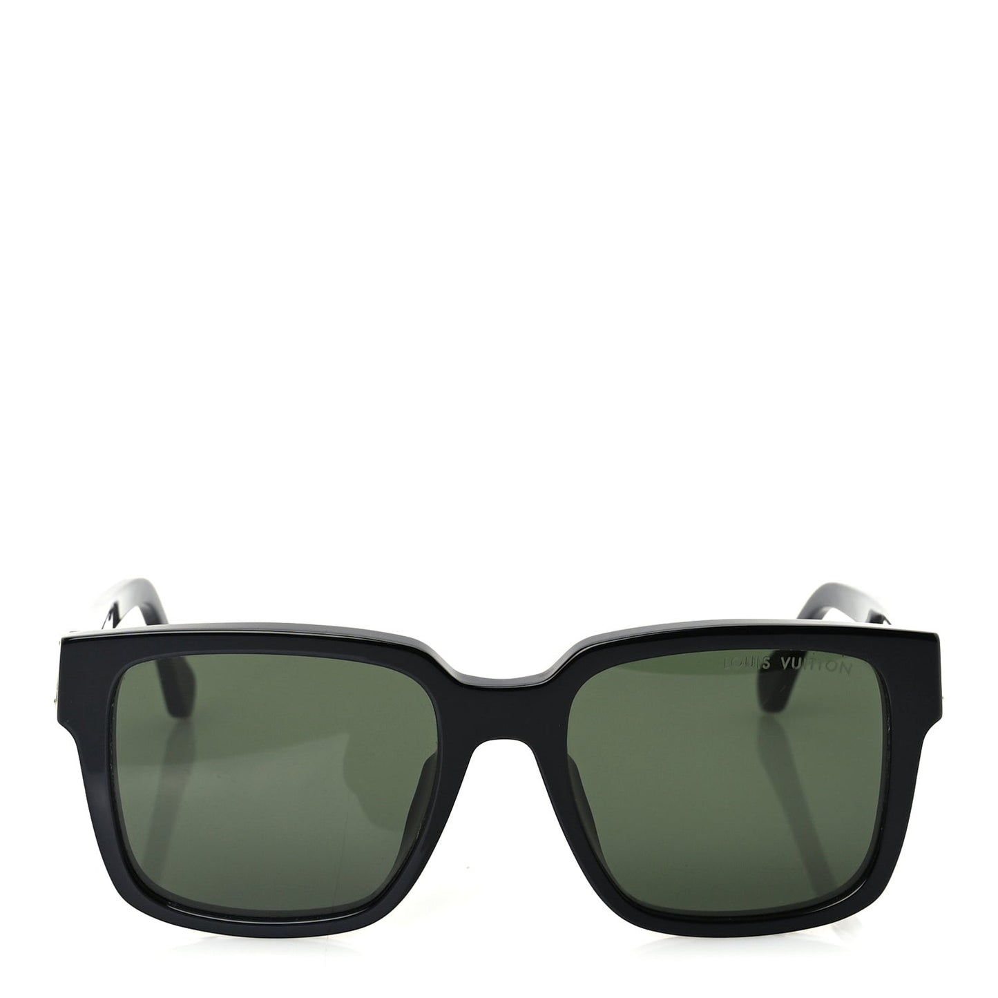 Acetate LV Square Sunglasses Z1692W  Black