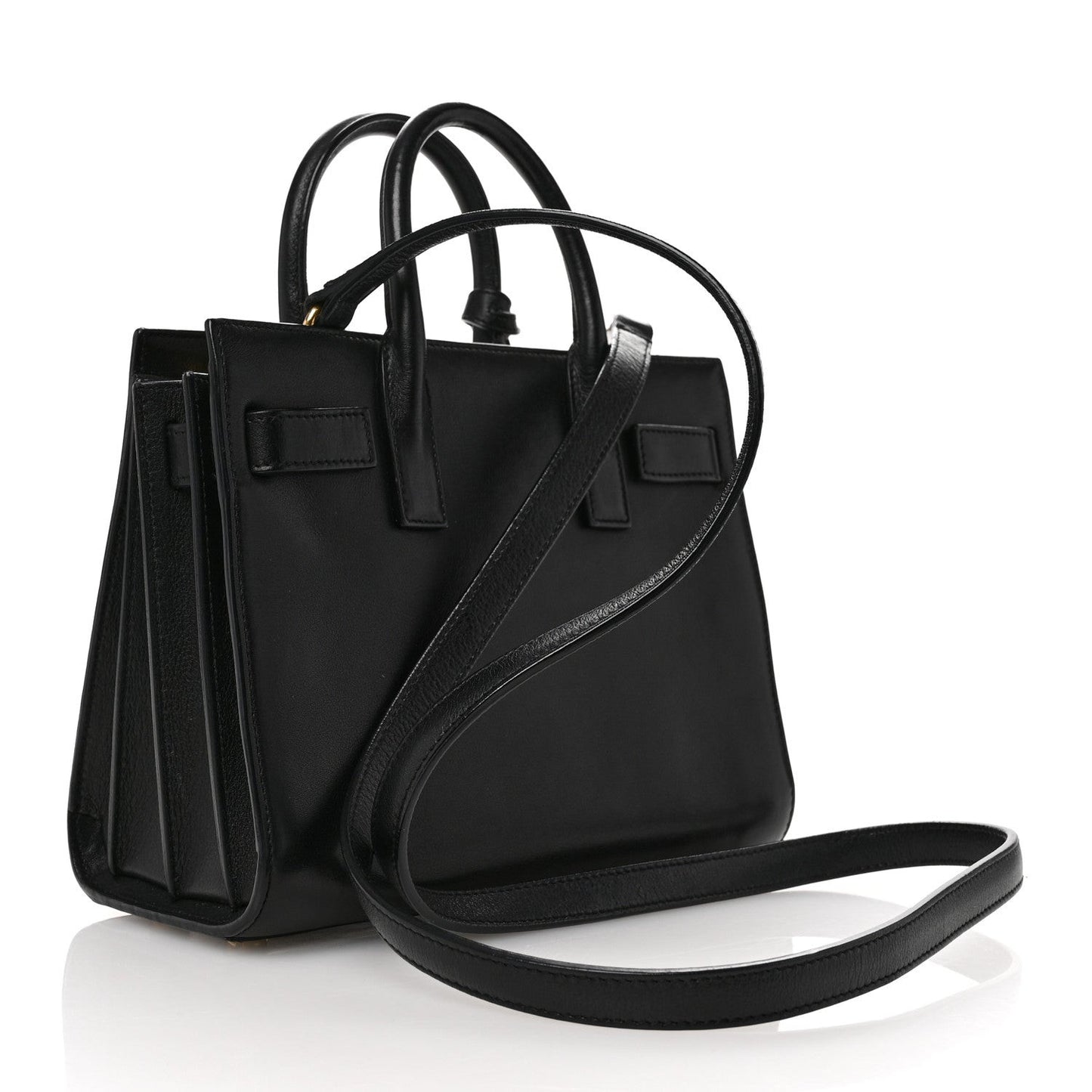 Calfskin Nano Sac De Jour Black