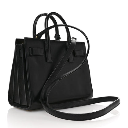 Saint Laurent Calfskin Nano Sac De Jour Black 3 of 7