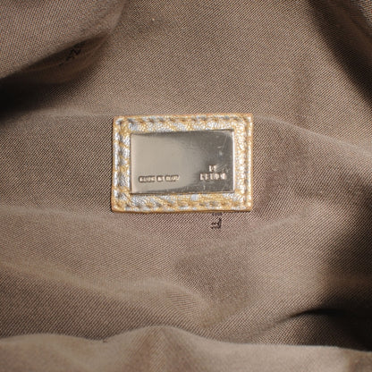 Fendi Nappa Nuvolata Bimetal Spy Oro Argento 6 of 9