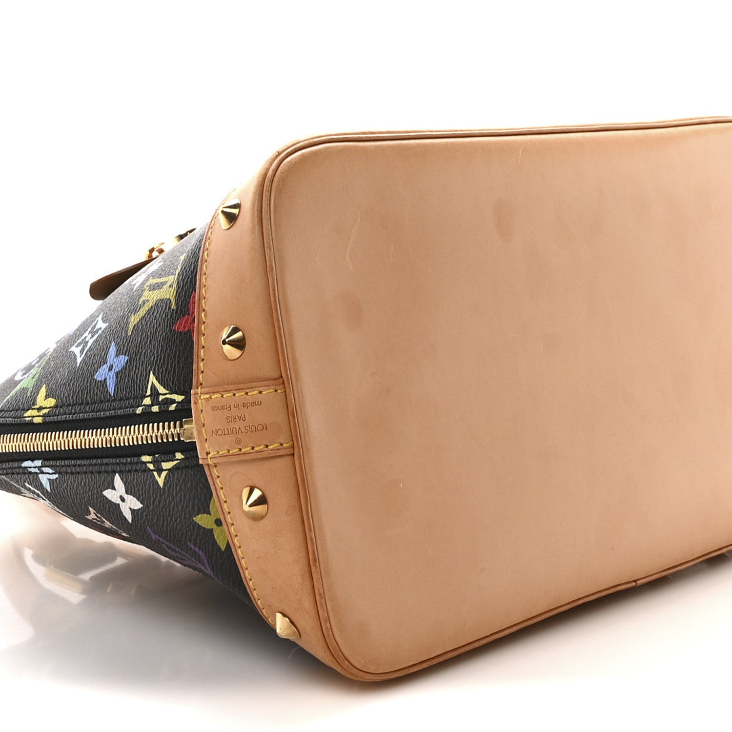 Louis Vuitton Monogram Multicolor Alma Black 8 of 9