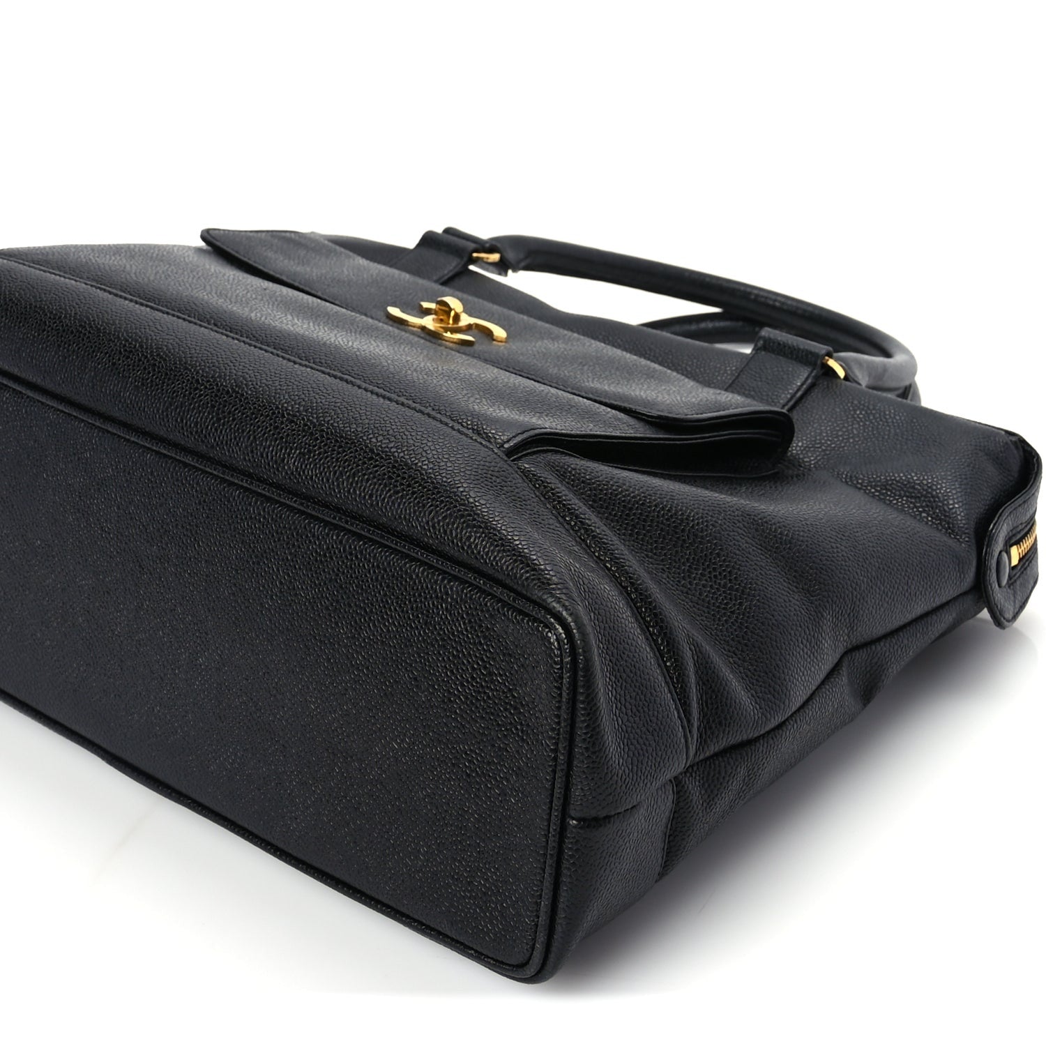 Chanel Caviar Shopper Tote  Black 9 of 9