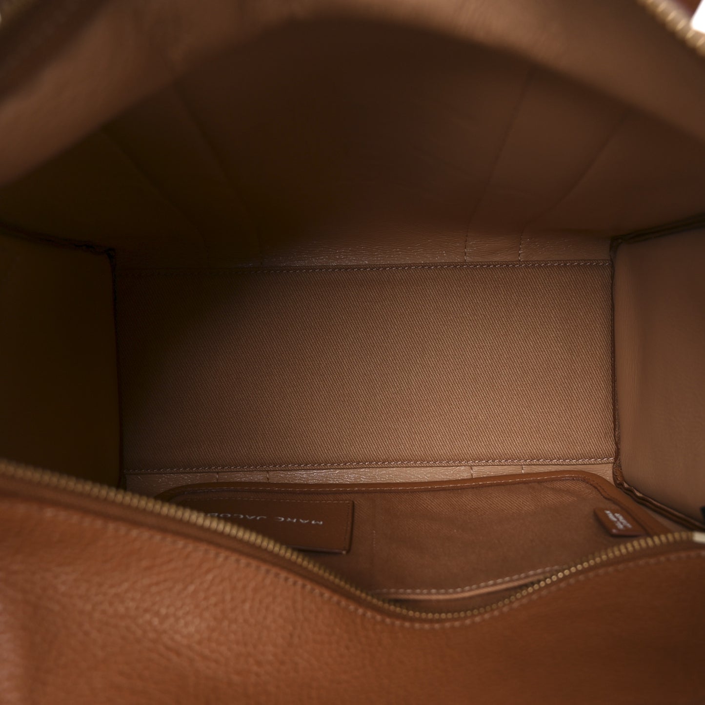 Grained Calfskin Medium The Tote Bag Argan Oil
