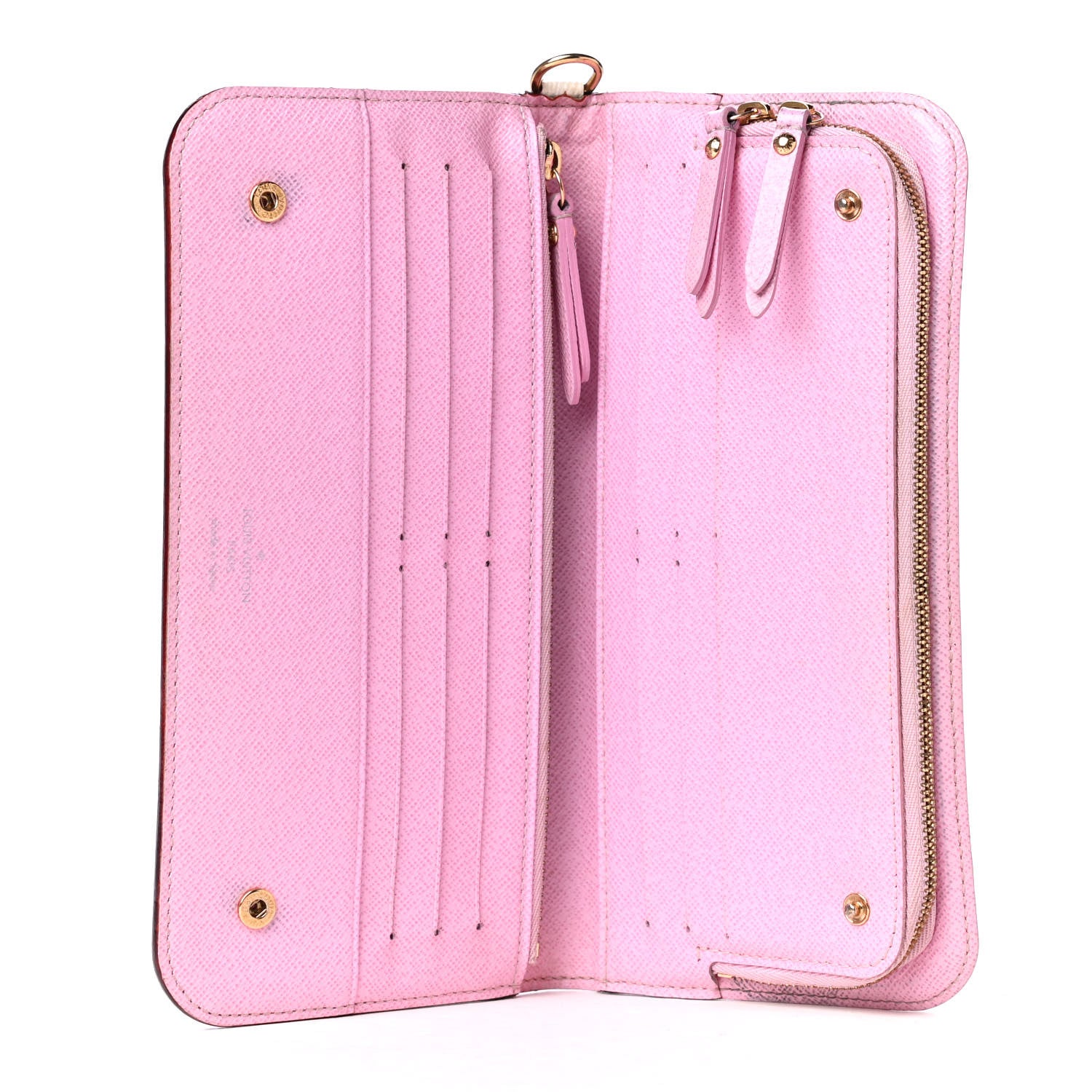 Louis Vuitton Monogram Multicolor Insolite Wallet White Litchi 4 of 4