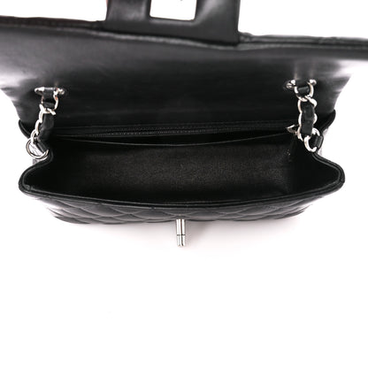 Chanel Lambskin Quilted Mini Rectangular Flap Black 5 of 13