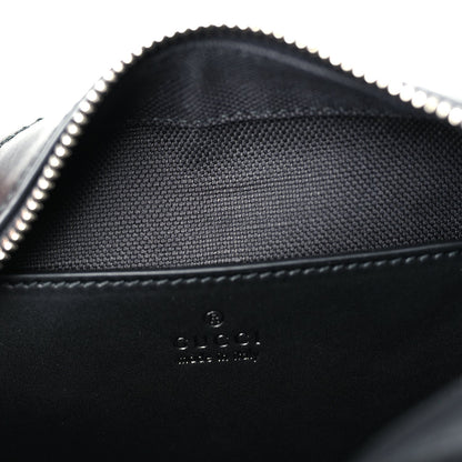 Gucci GG Supreme Monogram Web Shoulder Bag  Black 6 of 9