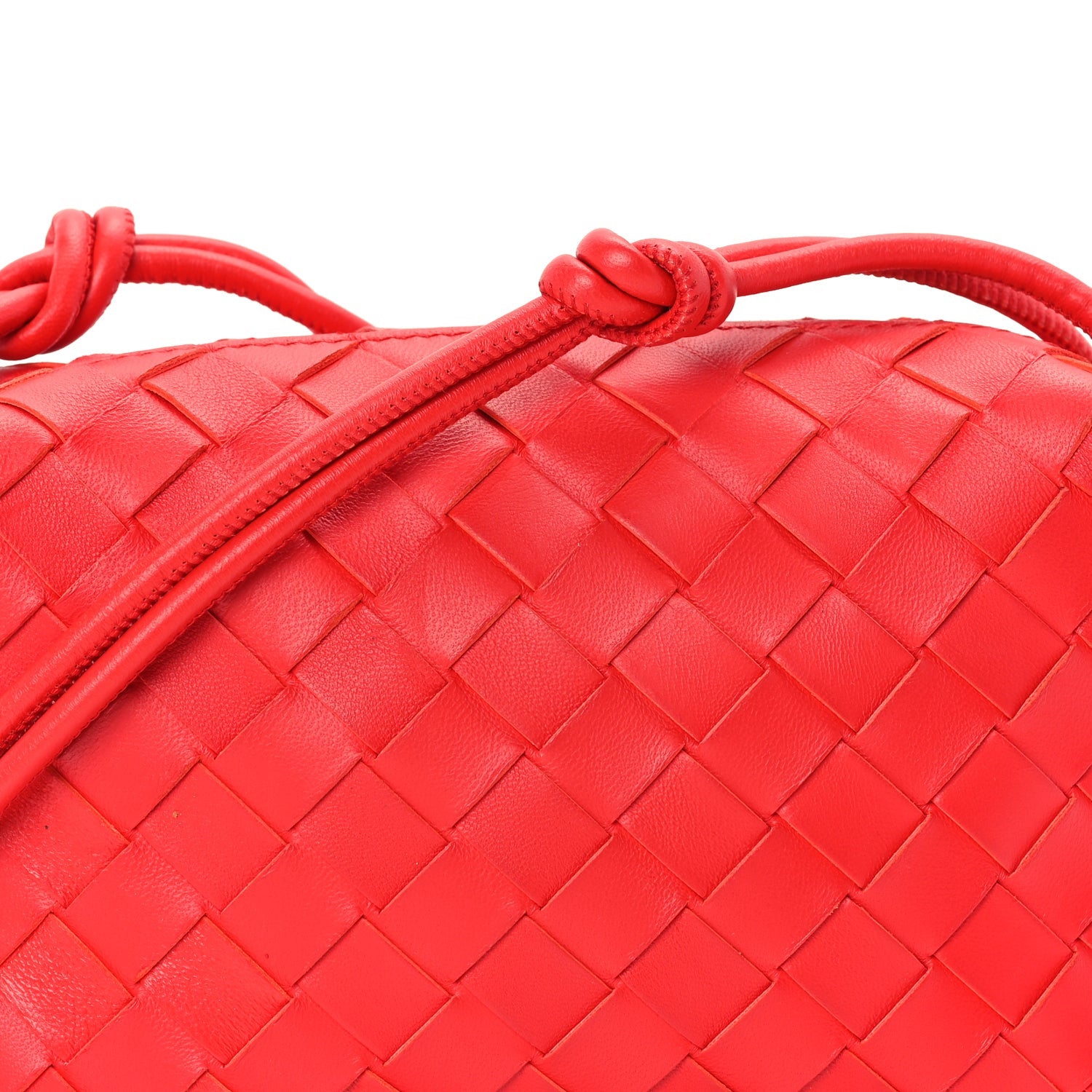 Bottega Veneta Nappa Intrecciato Mini Loop Camera Bag  Redstone 6 of 8