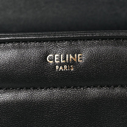 Celine Goatskin Matelasse Chain Shoulder Bag  Black 5 of 7