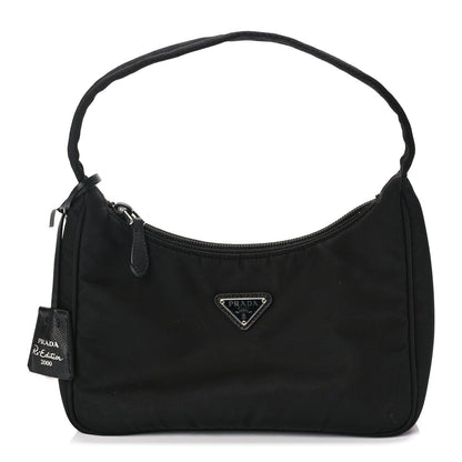 Prada Tessuto Nylon Mini Re-Edition 2000 Bag  Black 1 of 8