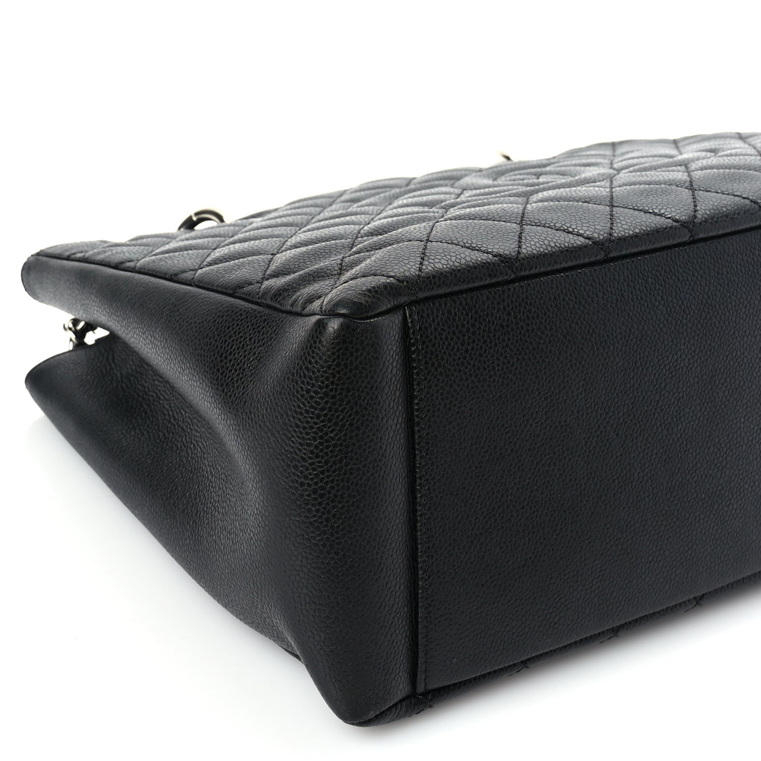 Chanel Caviar Quilted Grand Shopping Tote GST Black 8 of 9