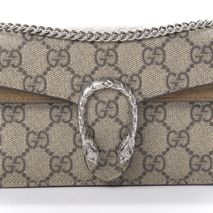 Gucci GG Supreme Monogram Super Mini Dionysus Shoulder Bag Taupe 7 of 11