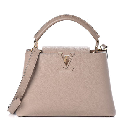 Louis Vuitton Taurillon Capucines BB Galet 1 of 9