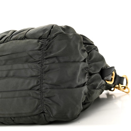 Prada Tessuto Nylon Gaufre Tote Fumo 9 of 9
