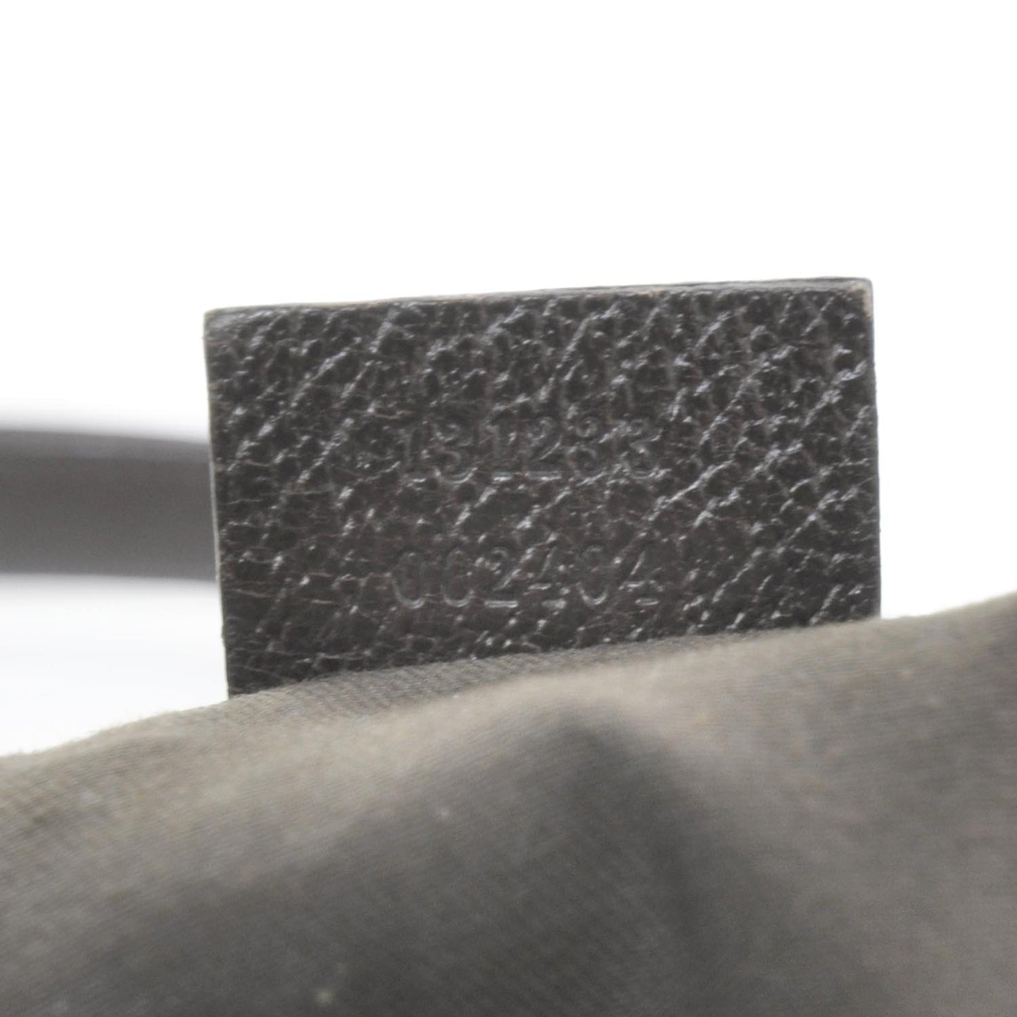 GG Monogram Large Web Handle Vertical Tote Dark Brown