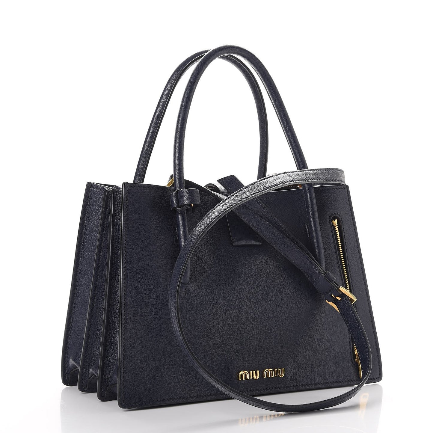 Goatskin Madras Tote Baltico