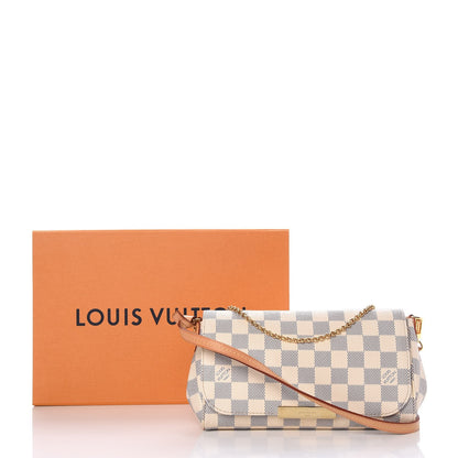 Louis Vuitton Damier Azur Favorite PM 10 of 10