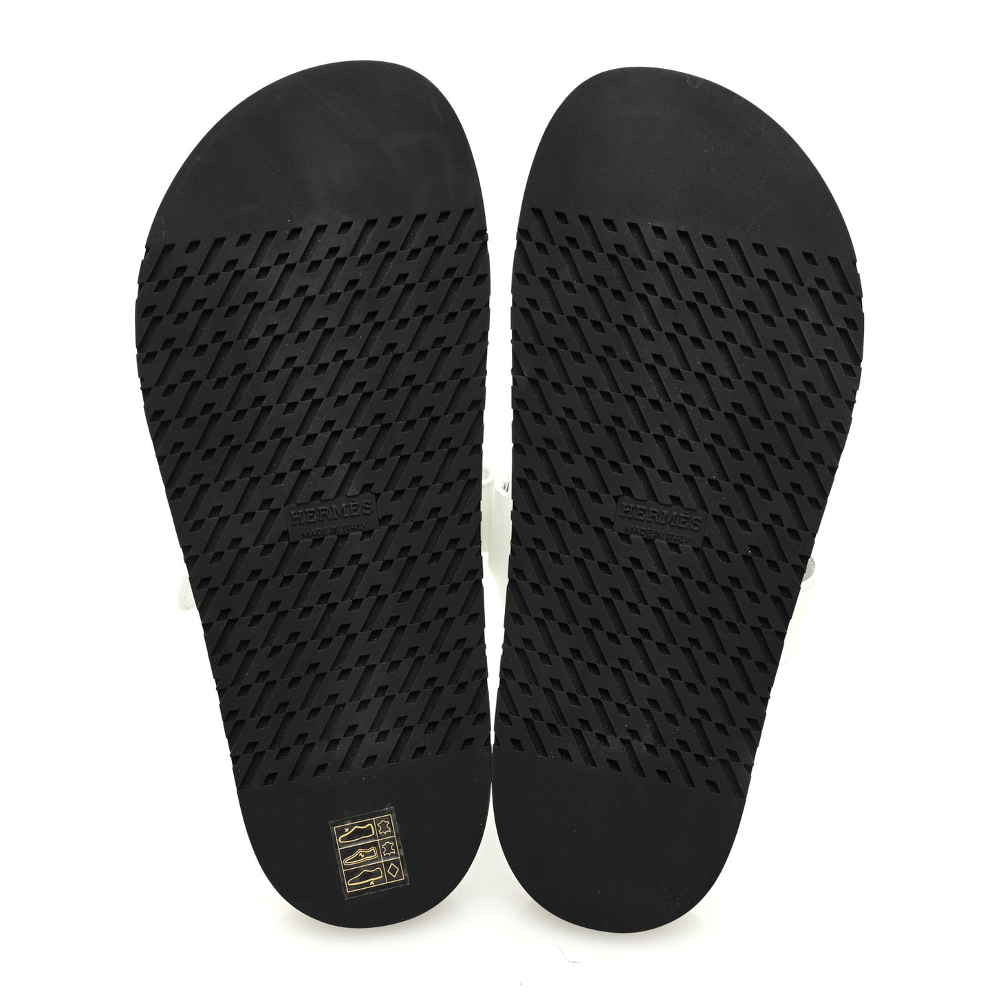 Calfskin Womens Chypre Sandals 39.5 White