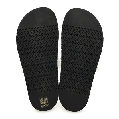 Hermes Calfskin Womens Chypre Sandals 39.5 White 4 of 8