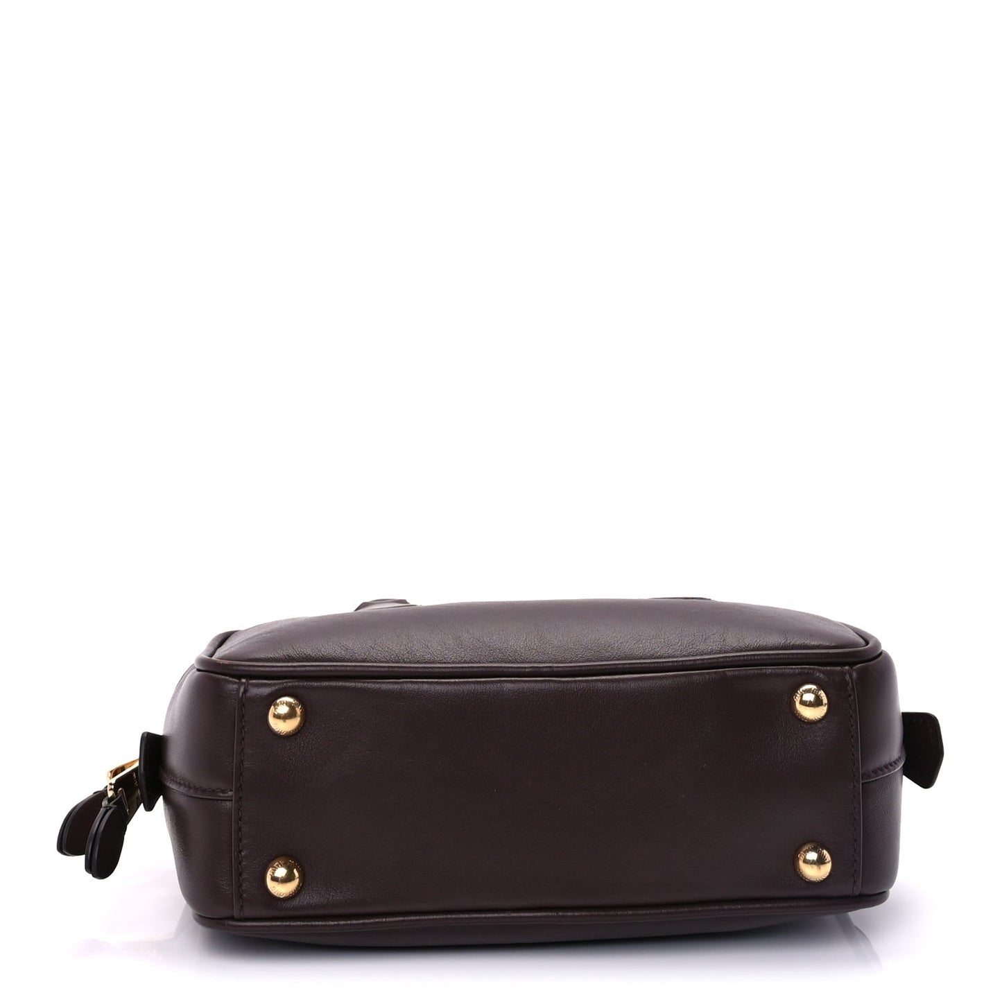 Calfskin Regular Arcadie Top Handle Bag Briarwood