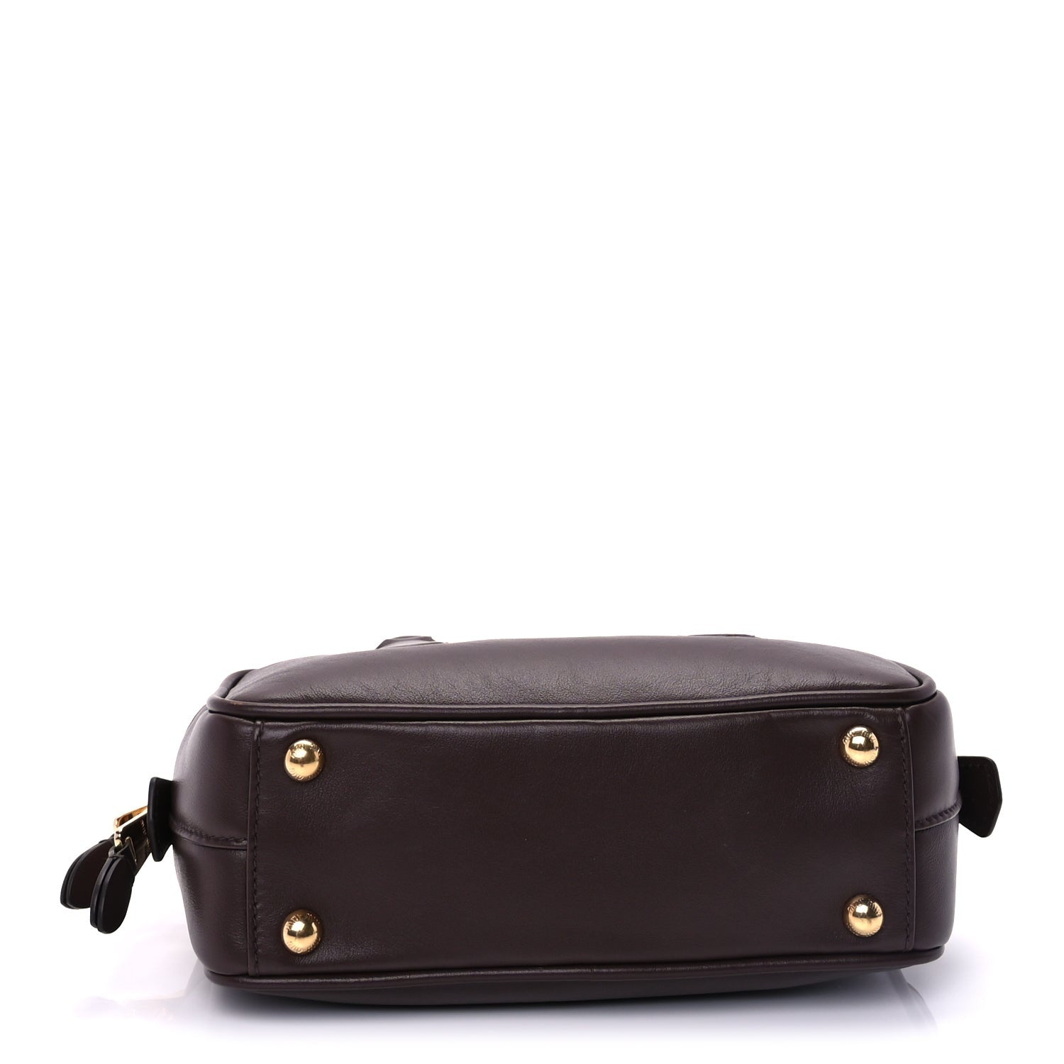 Miu Miu Calfskin Regular Arcadie Top Handle Bag Briarwood 3 of 8