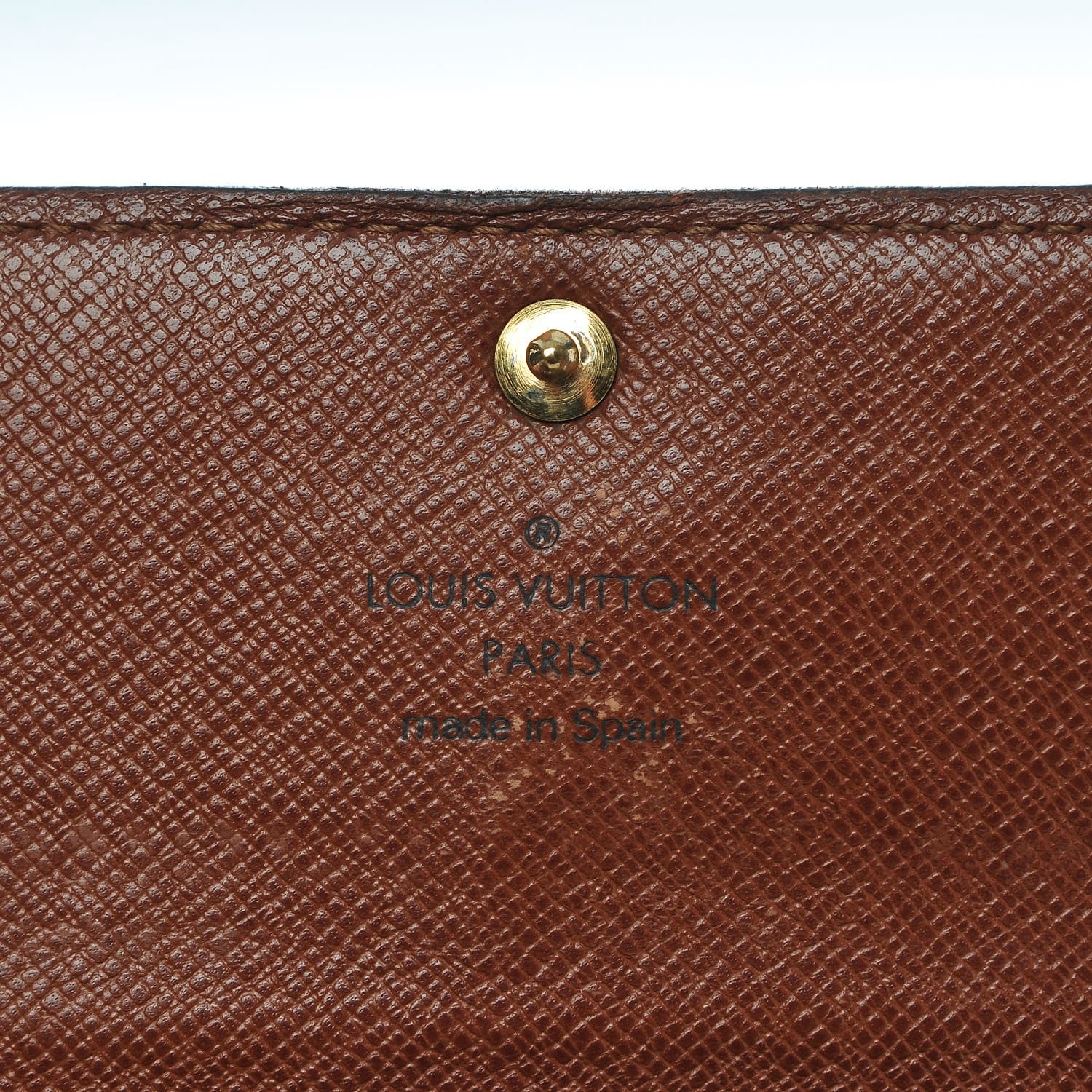 Louis Vuitton Monogram Porte Monnaie Tresor Wallet 6 of 12