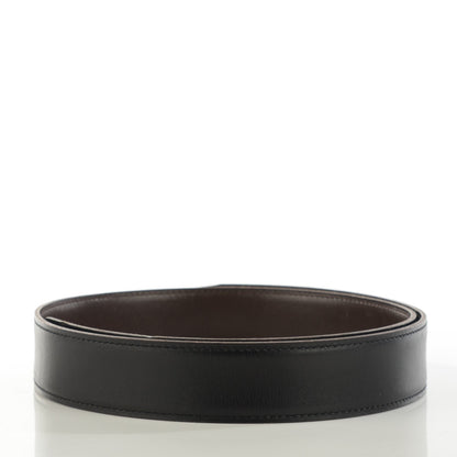 Hermes Box 32mm Belt Strap 80 Black Chocolate 3 of 7