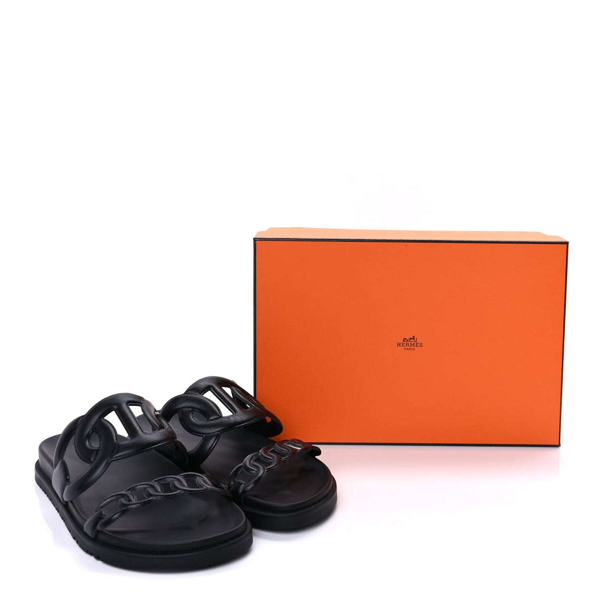 Nappa Extra Sandals 38.5 Black