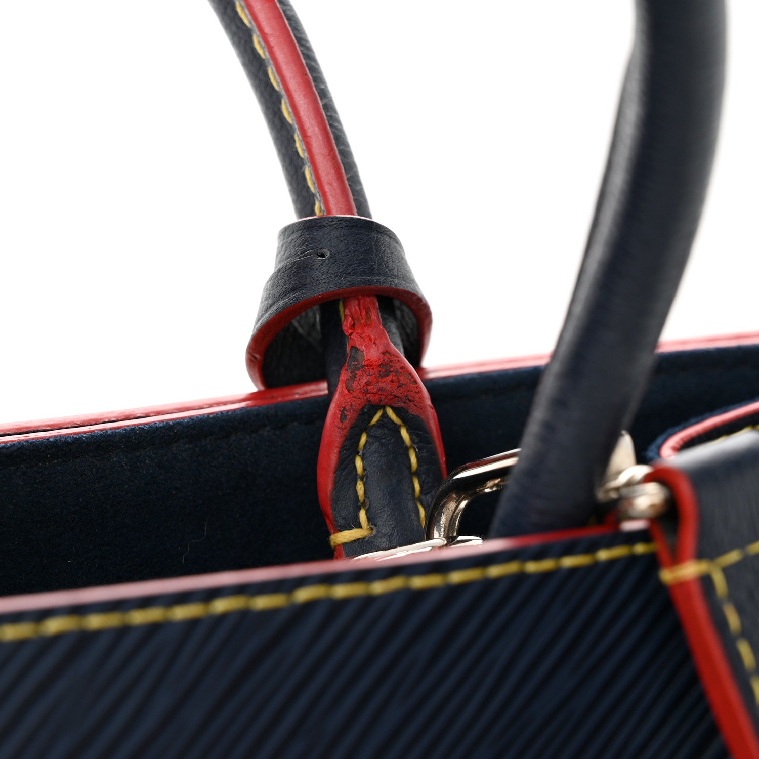 Louis Vuitton Epi Twist Tote Indigo 11 of 12