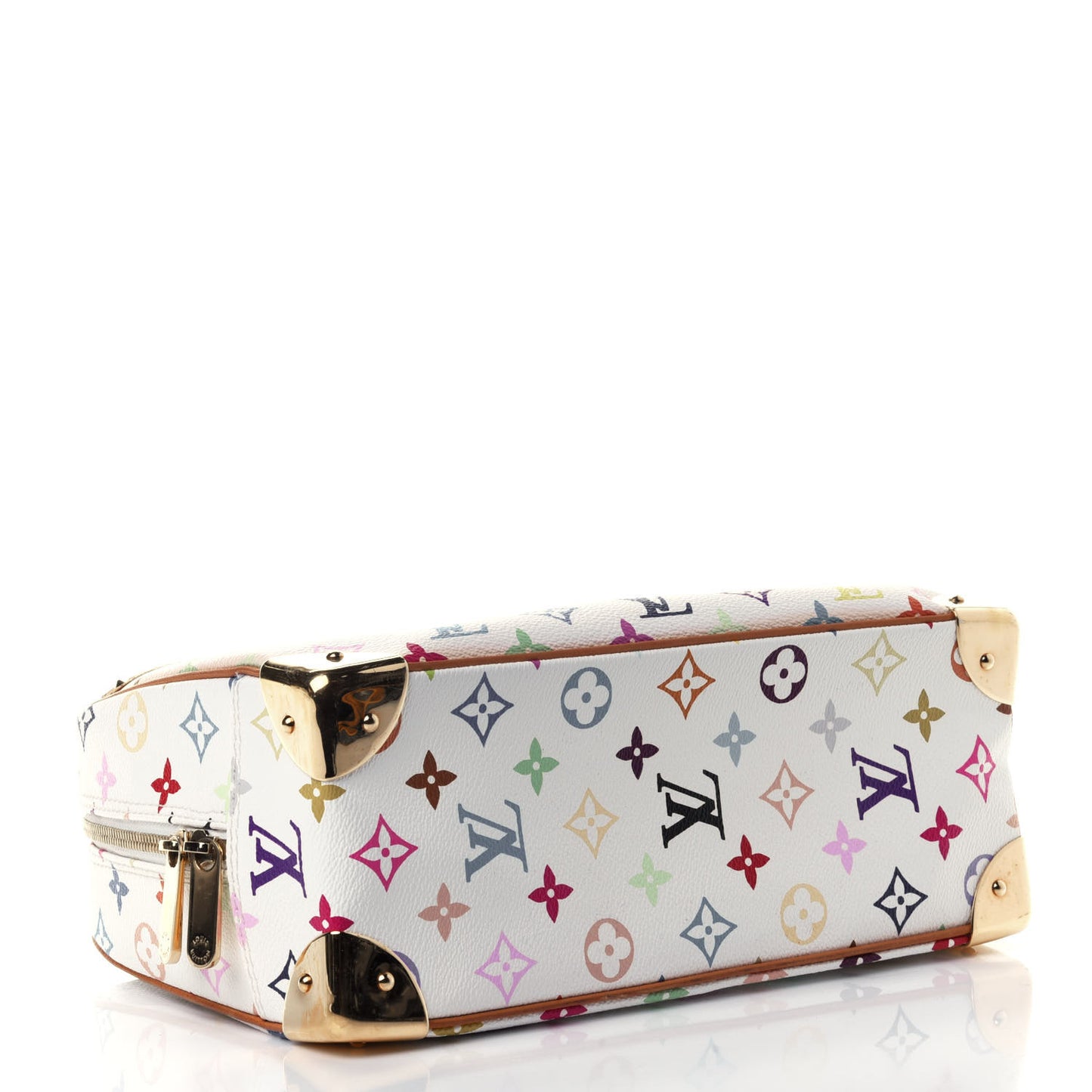 Monogram Multicolor Trouville White
