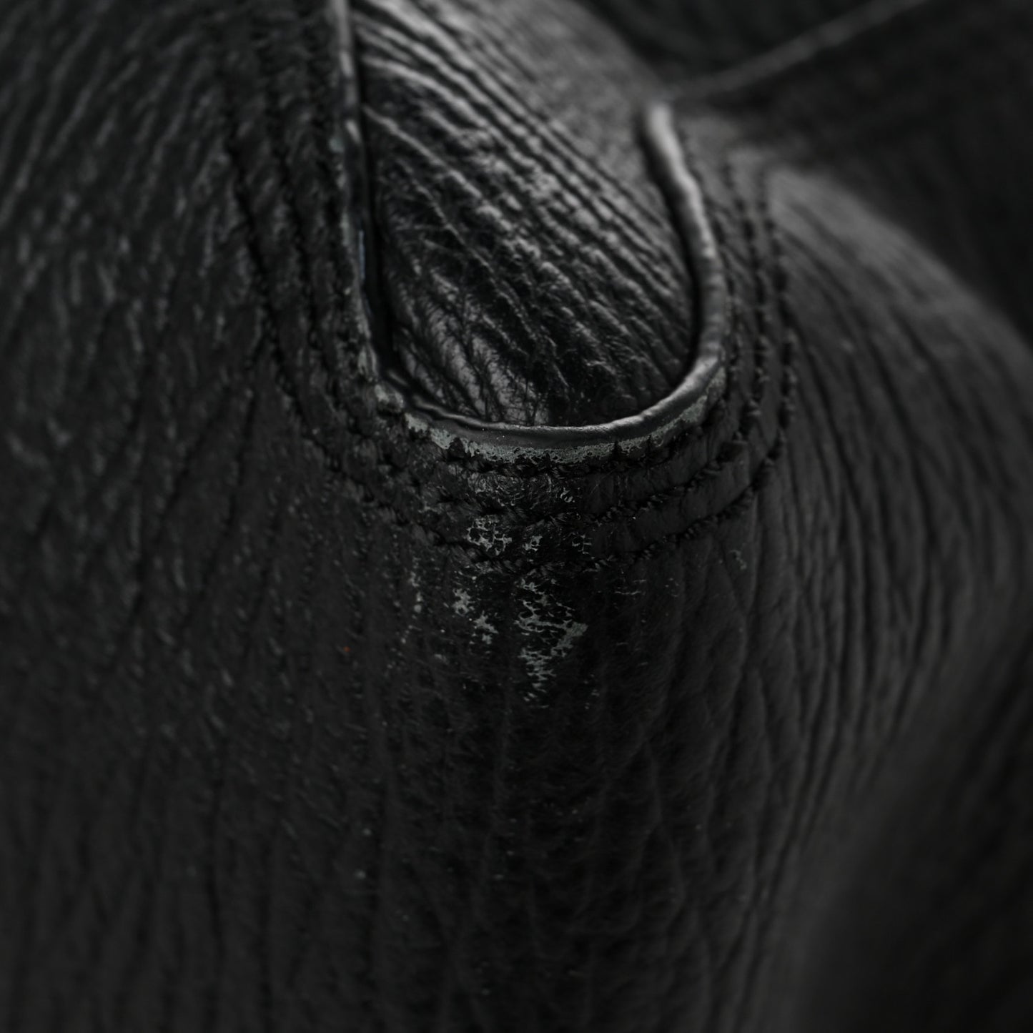 Textured Calfskin Medium Pashli Satchel Ink