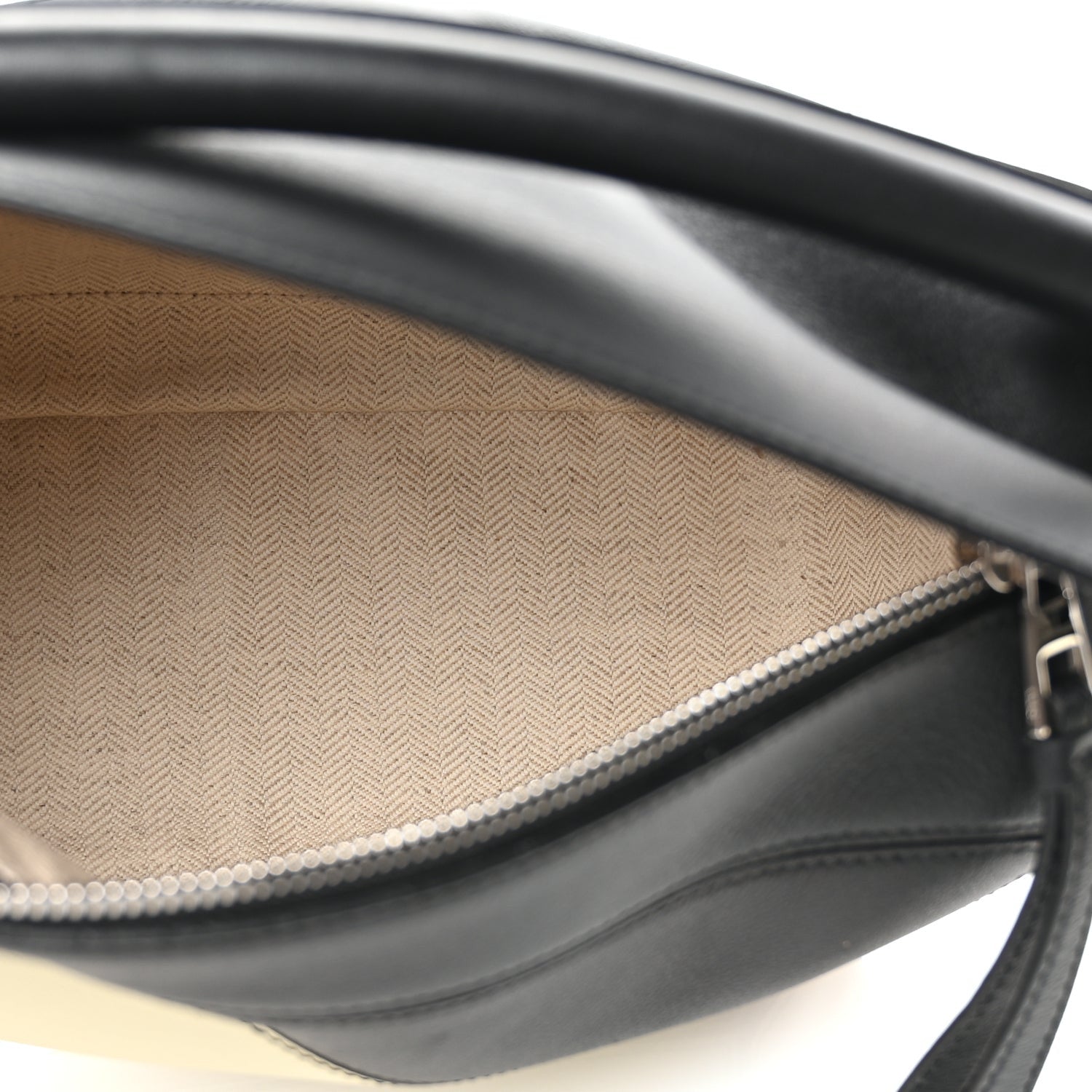 Loewe Calfskin Small Puzzle Bag Black Beige Green 4 of 8