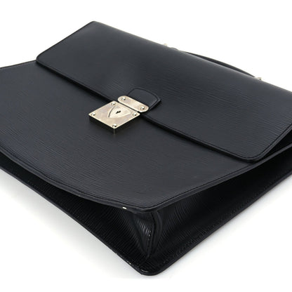 Louis Vuitton Epi Robusto 1 Compartment Briefcase  Black 8 of 8