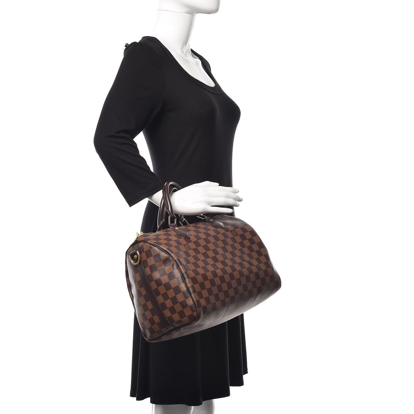 Damier Ebene Speedy Bandouliere 30