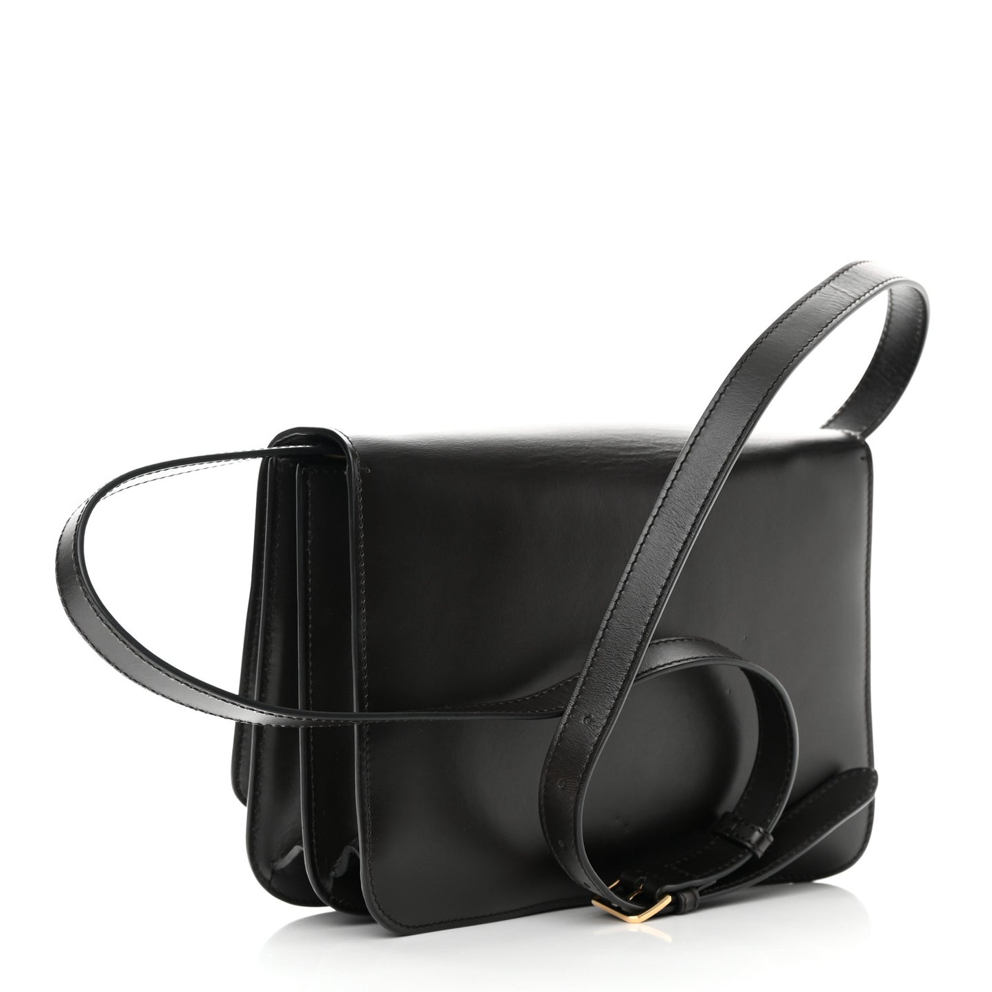 Calfskin Medium TB Bag Coffee