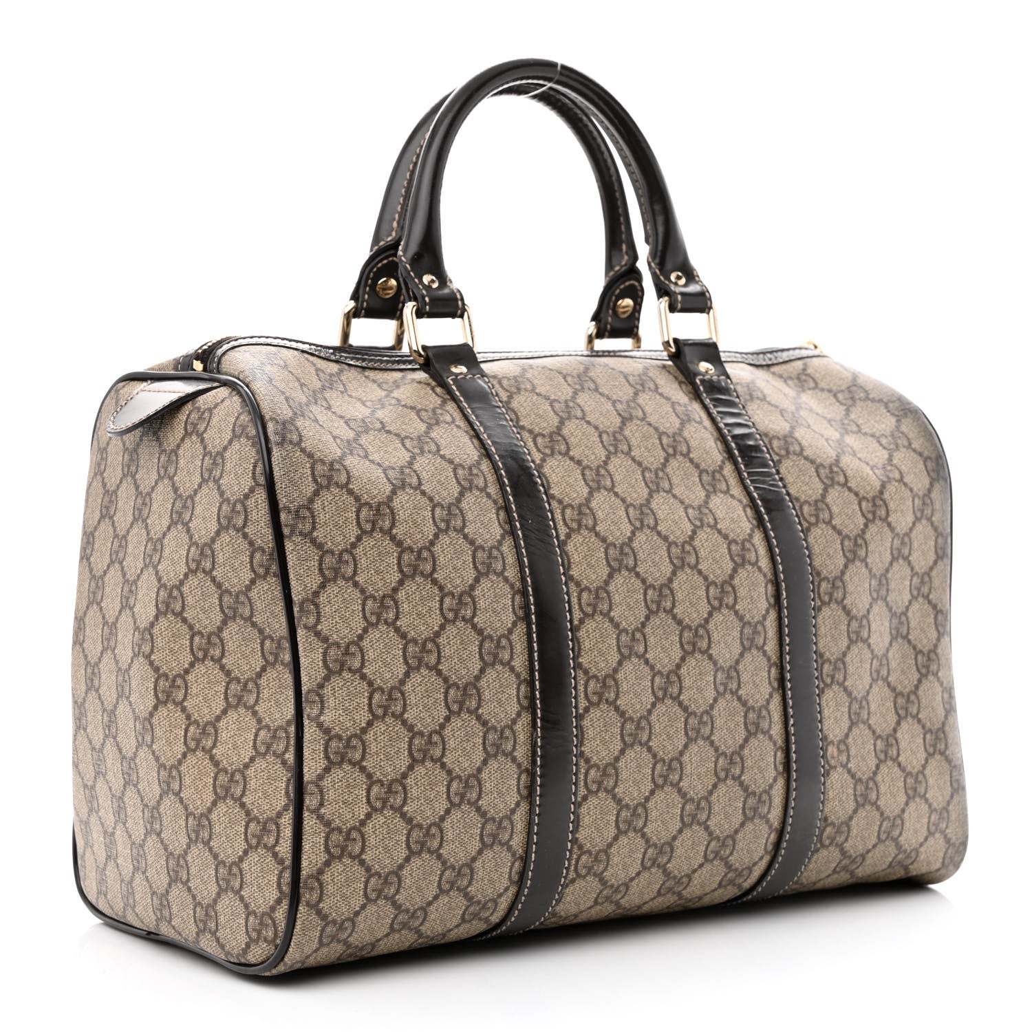 Gucci GG Plus Monogram Medium Joy Boston Dark Brown 3 of 13