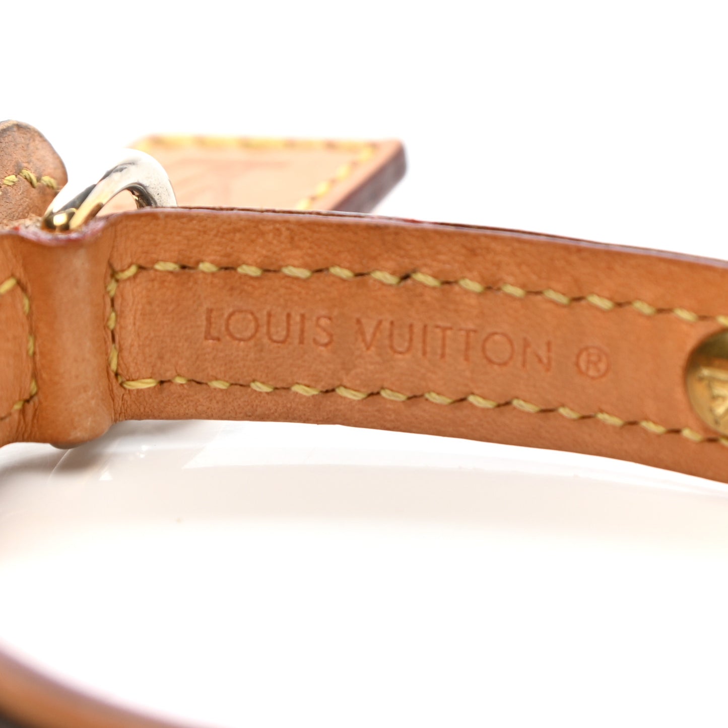 Monogram Baxter Dog Collar XS